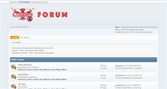 Desktop Screenshot of forum.cluj-crusaders.ro